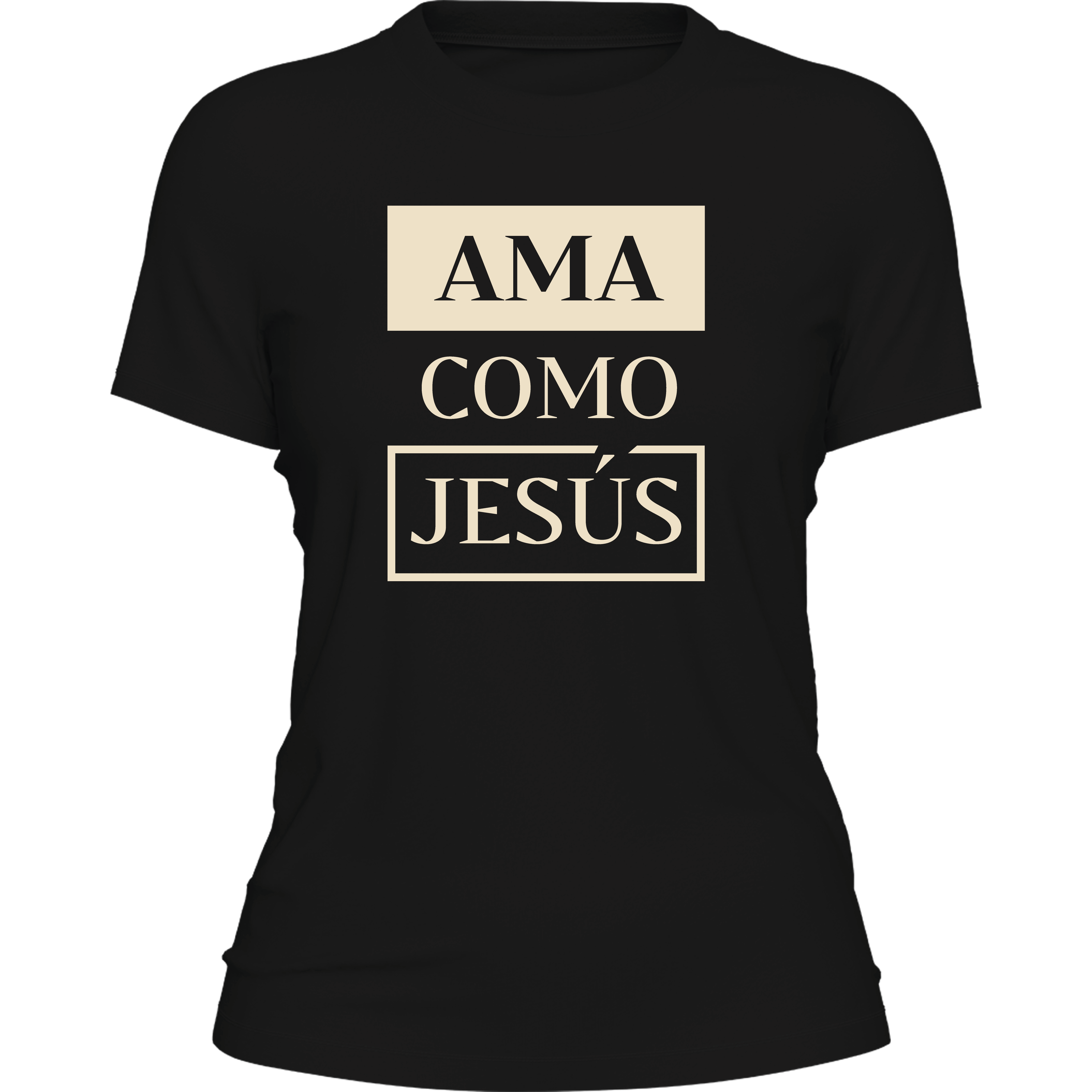 Playera Ama Como Jesús - Dama