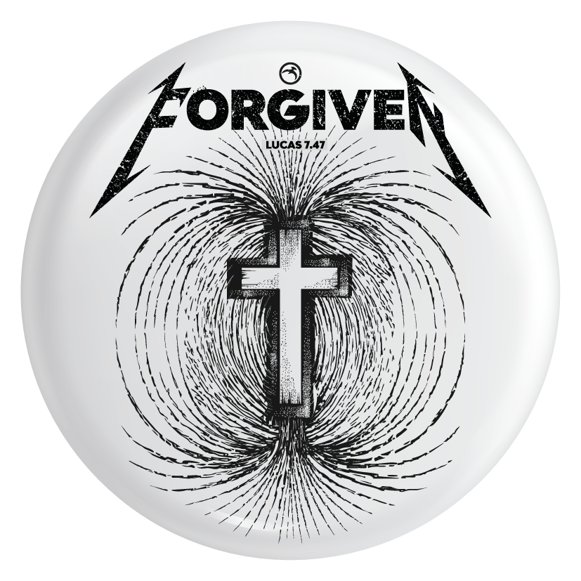 Botón Metálico Forgiven - Apostólika
