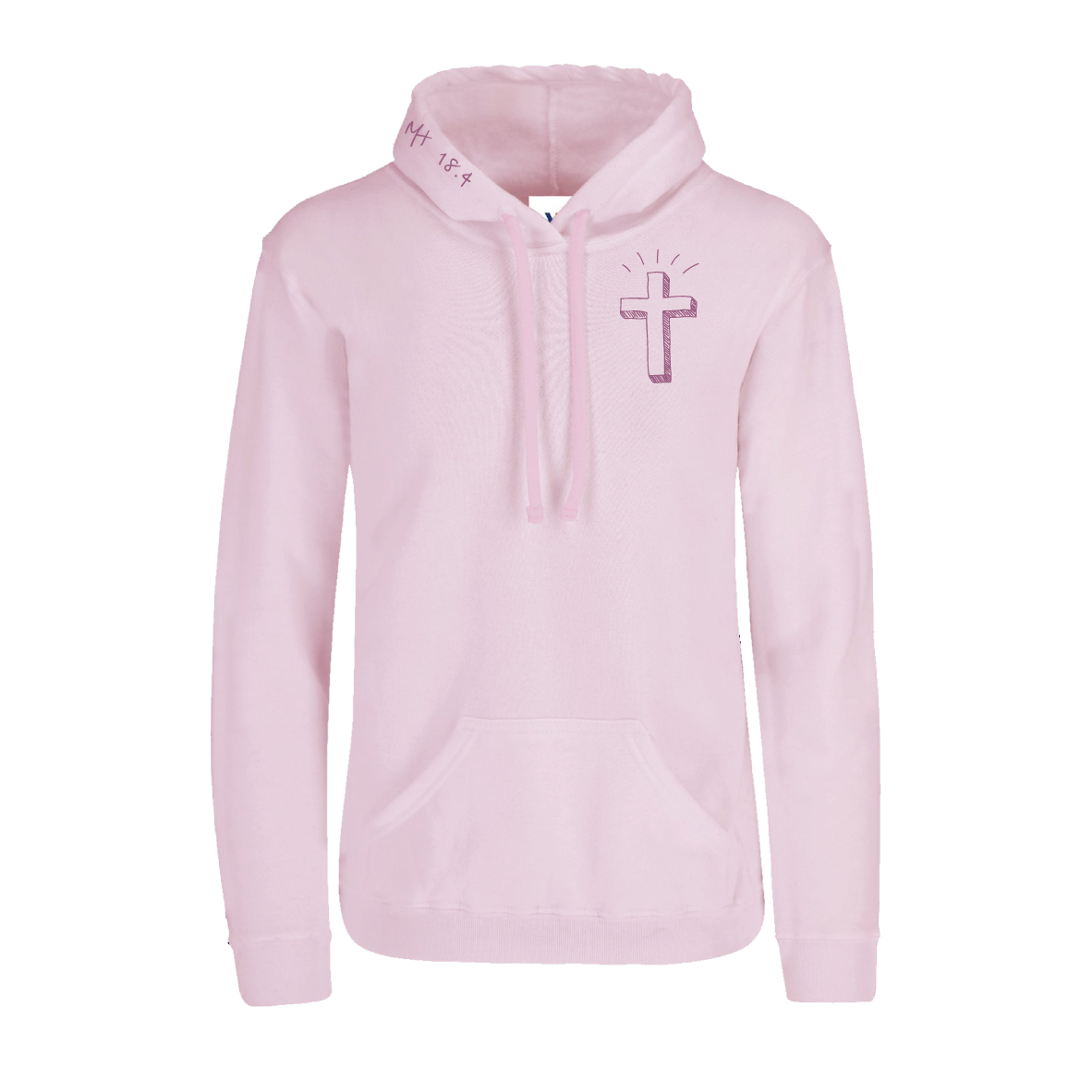 Sudadera Cruz Rosa - Unisex