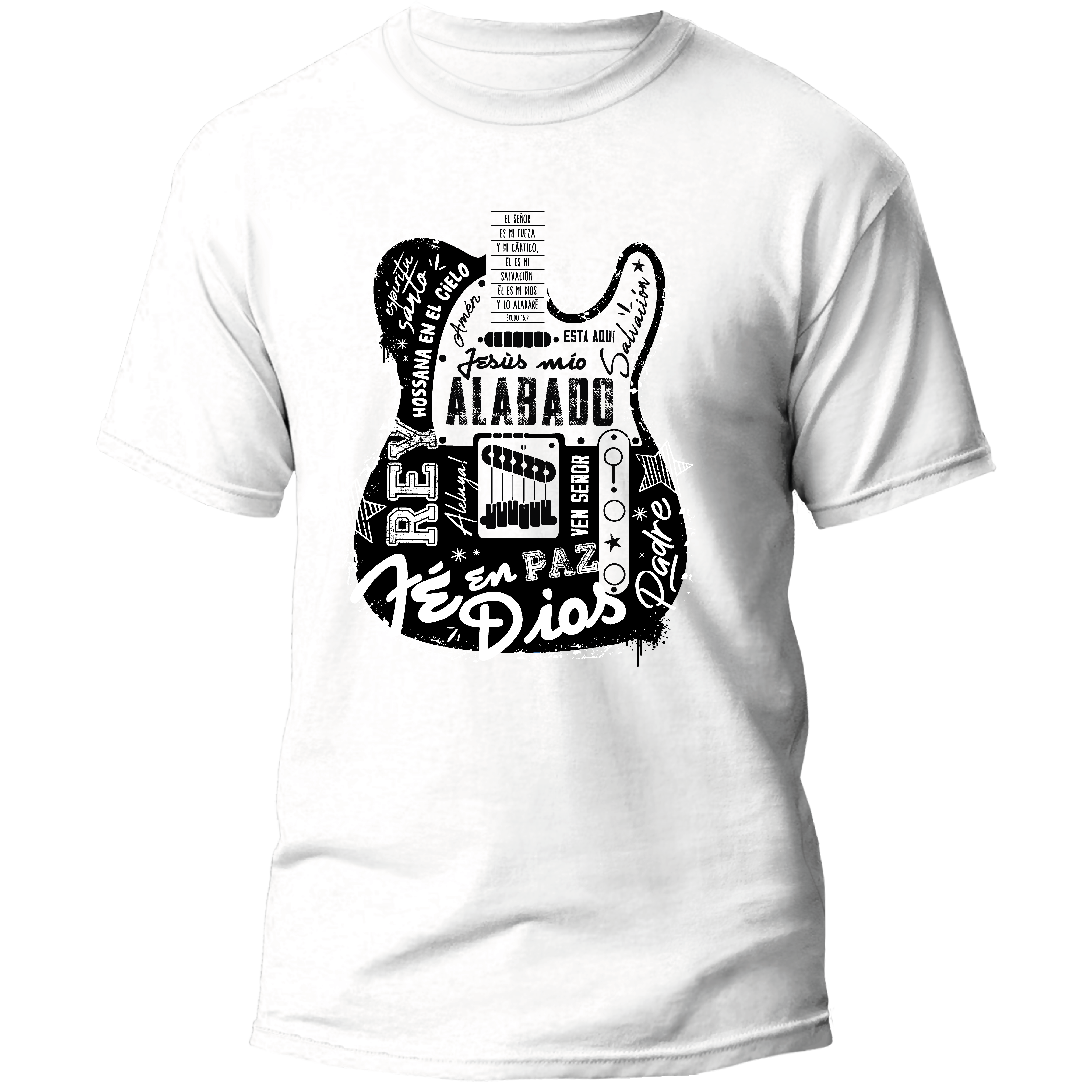 Playera Guitarra - Caballero